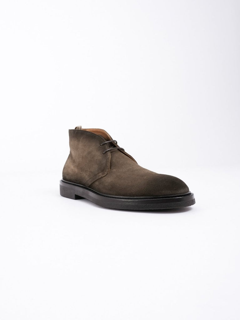 Dude Aero L. Cachemire Chukka Boot / Olive - STER/EO MUCLace - Up BootsOfficine Creative42Green