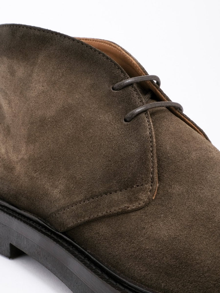 Dude Aero L. Cachemire Chukka Boot / Olive - STER/EO MUCLace - Up BootsOfficine Creative42Green