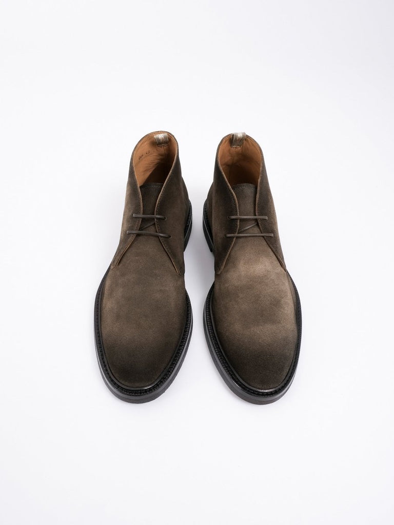 Dude Aero L. Cachemire Chukka Boot / Olive - STER/EO MUCLace - Up BootsOfficine Creative42Green