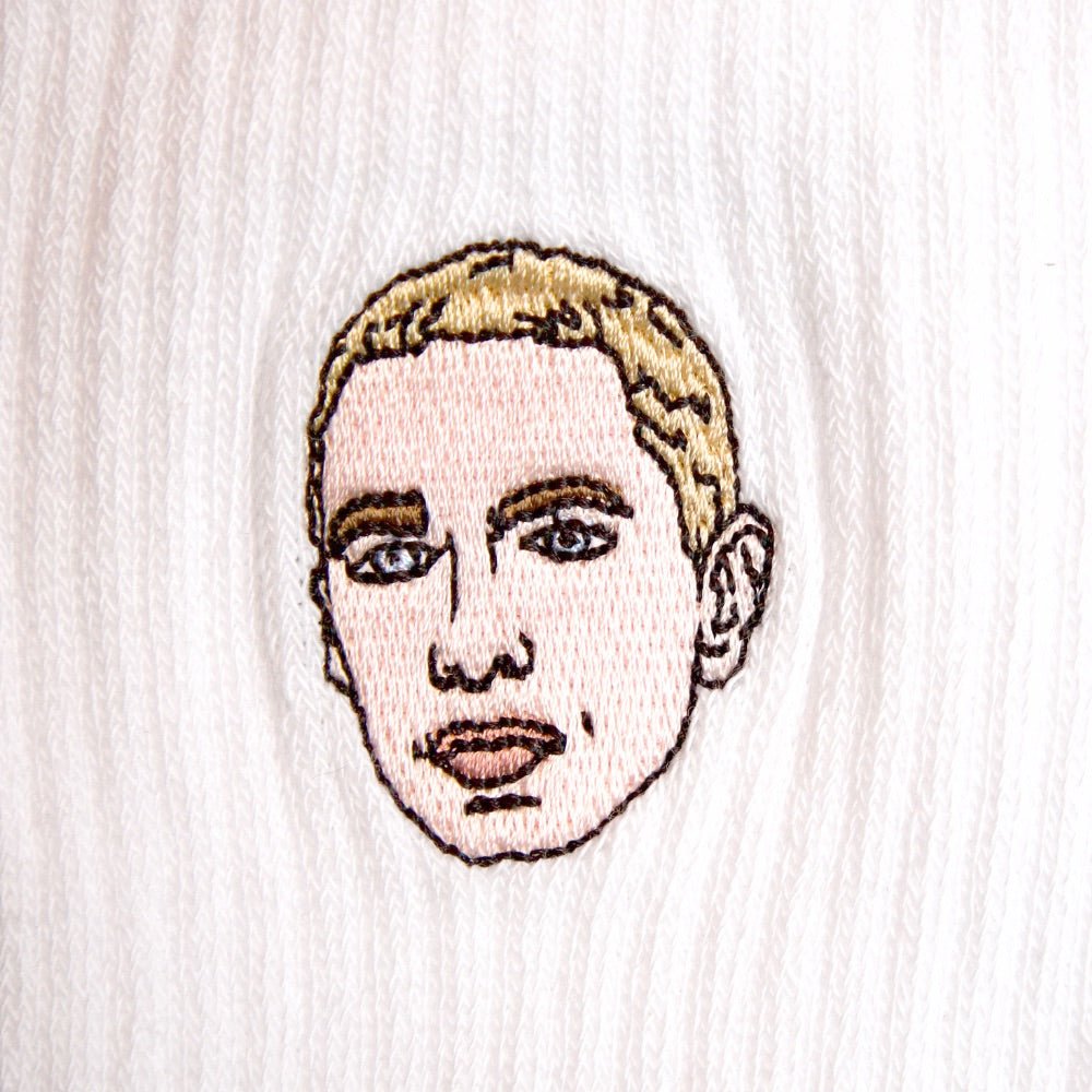 Eminem Socks / White - STER/EO MUCSocksSupa Dupa GoodsSWhite