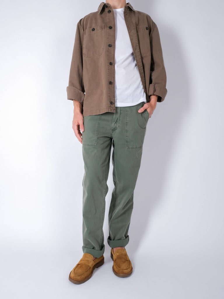 Fatigue Pant / Military Herringbone - STER/EO MUCTrousersHartford48Green