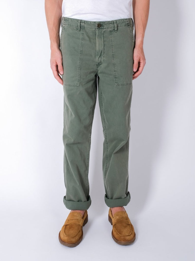 Fatigue Pant / Military Herringbone - STER/EO MUCTrousersHartford48Green