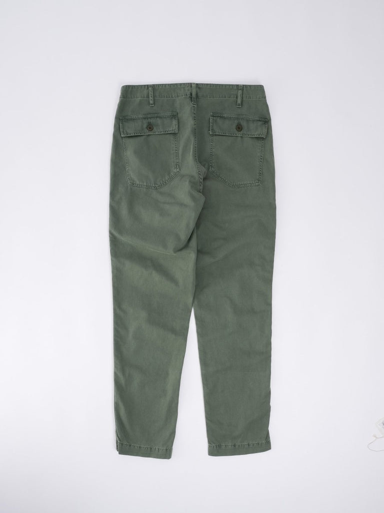 Fatigue Pant / Military Herringbone - STER/EO MUCTrousersHartford48Green