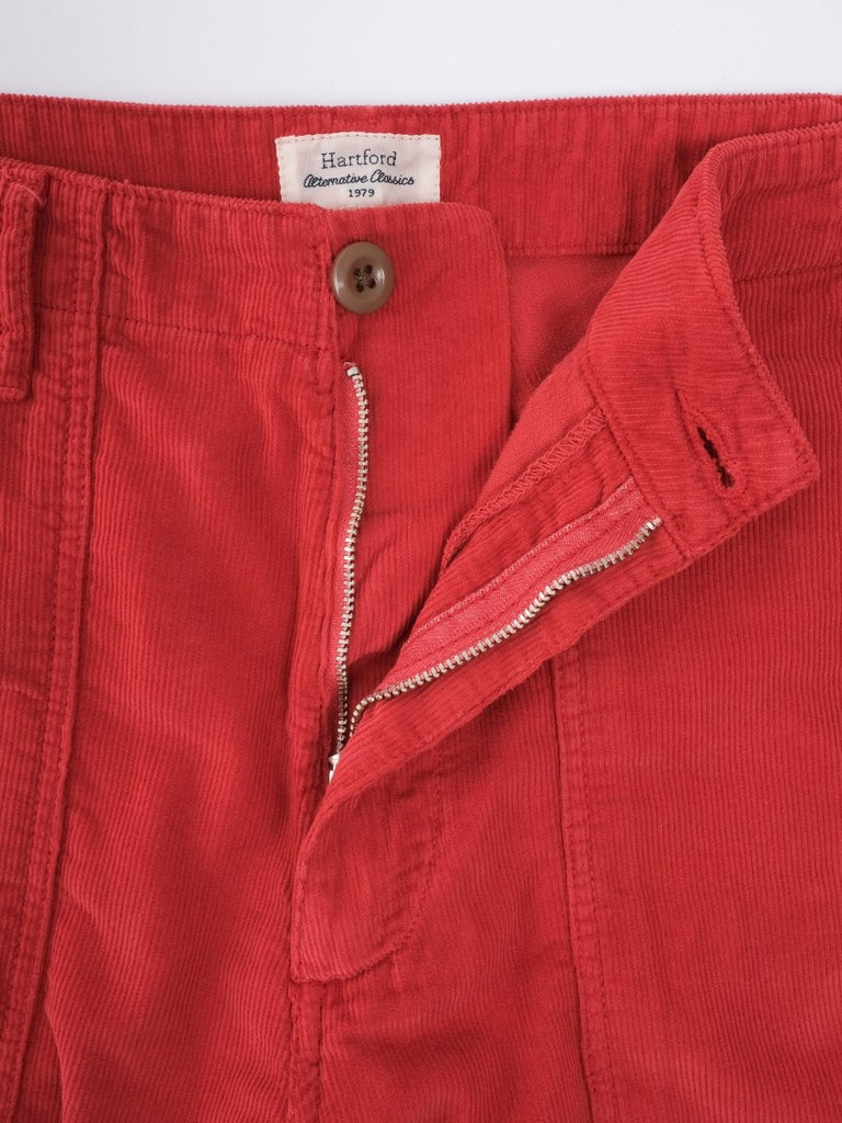 Fatique Cord Short / Faded Red - STER/EO MUCShortsHartford48Red