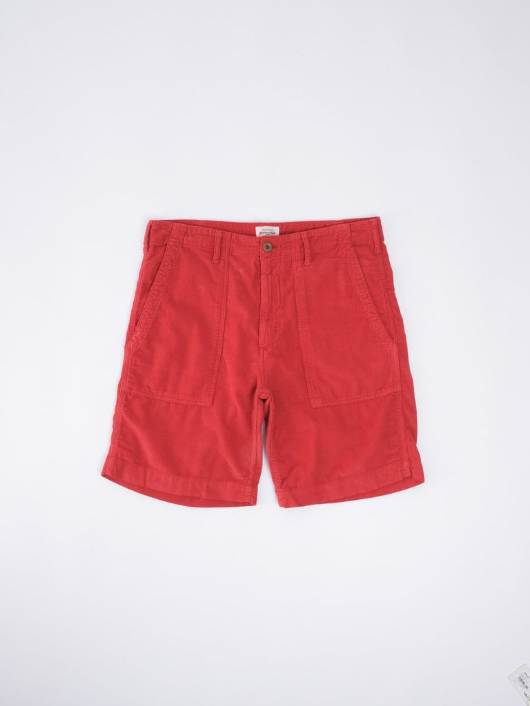 Fatique Cord Short / Faded Red - STER/EO MUCShortsHartford48Red