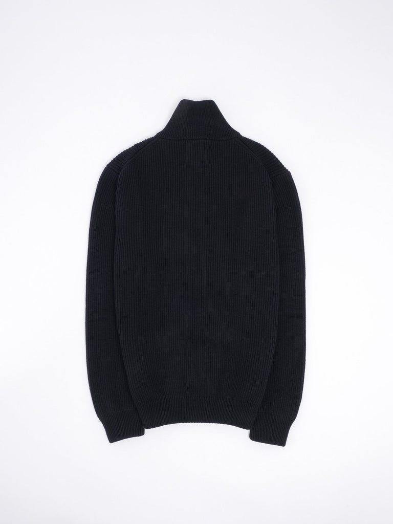 Fisherman Zipper / Navy Blue - STER/EO MUCCardigansSeven Gauge3Blue