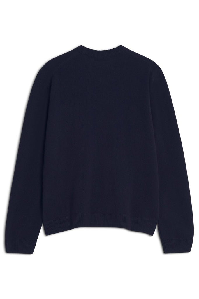 Fox Head Compfort Jumper / Classic Navy - STER/EO MUCKnitwearMaison KitsunéMBlue