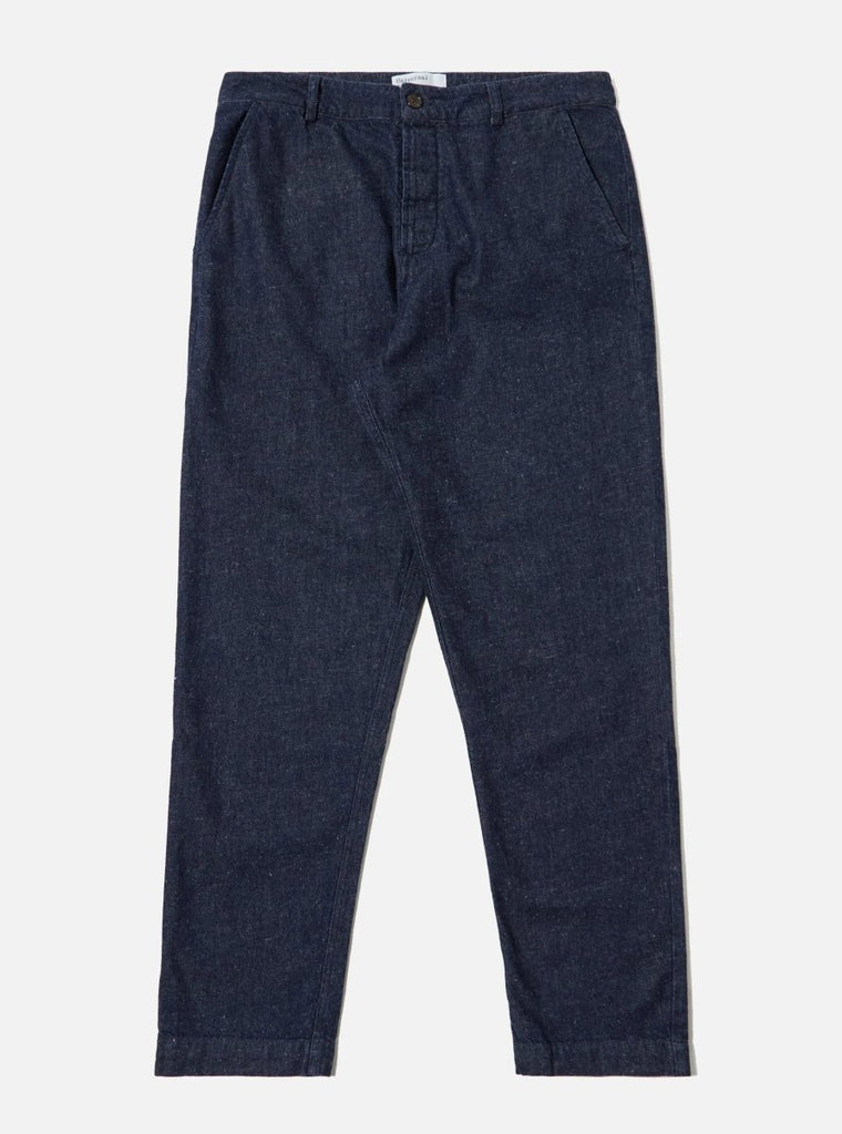 Future Denim Military Chino / Indigo - STER/EO MUCTrousersUniversal Works30Blue