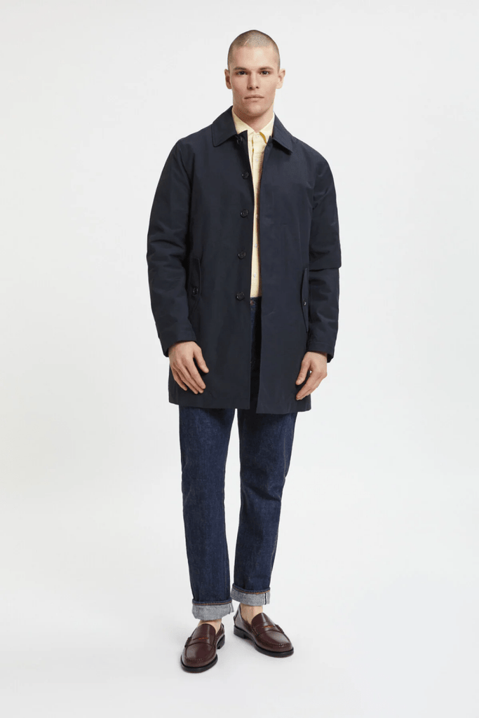 G10 Detachable Coat / Dark Navy - STER/EO MUCCoatBaracuta40Blue