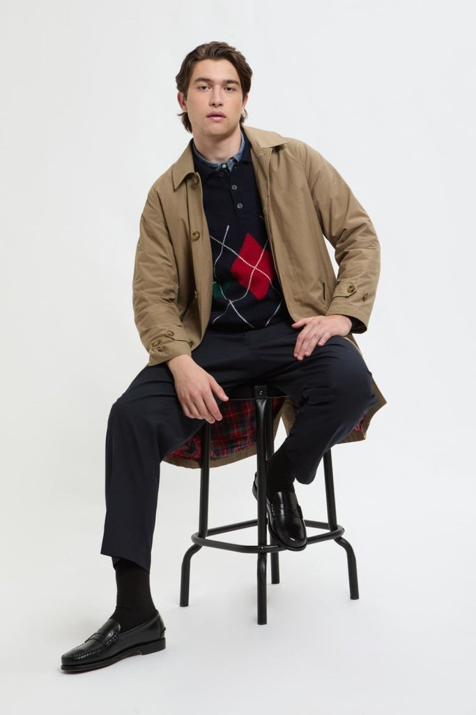 G10 Detachable Coat / Tan - STER/EO MUCCoatBaracuta40Beige
