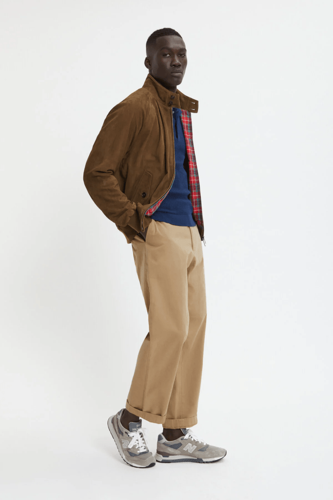 G9 Suede / Dark Olive - STER/EO MUCLeather JacketBaracuta42Brown
