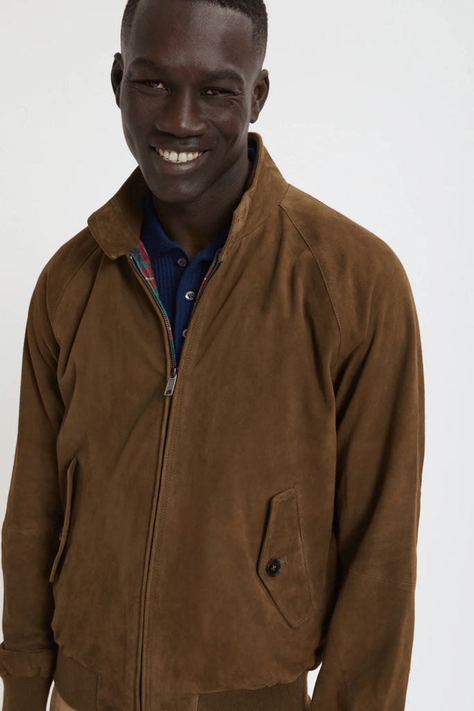 G9 Suede / Dark Olive - STER/EO MUCLeather JacketBaracuta42Brown