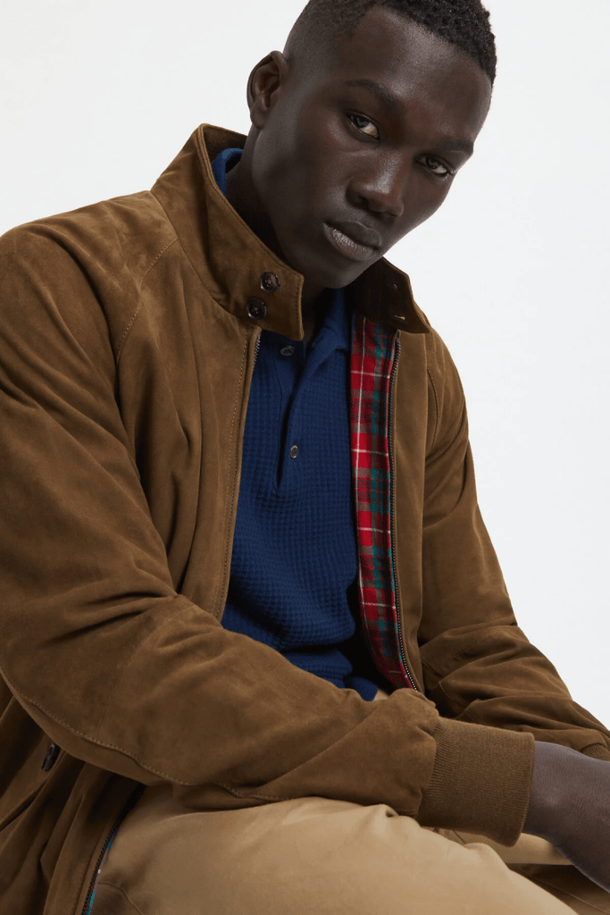 G9 Suede / Dark Olive - STER/EO MUCLeather JacketBaracuta42Brown