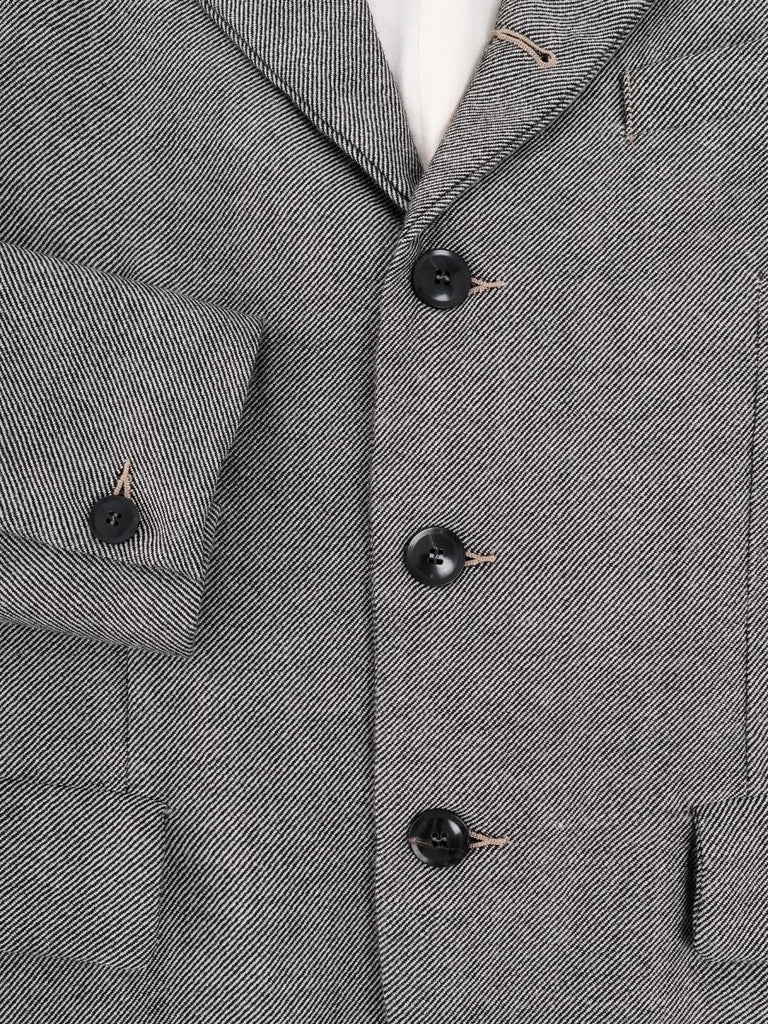 Giacca 5 Bottoni Lana / Washed Stripe - STER/EO MUCBlazerOriginal Vintage Style48Grey