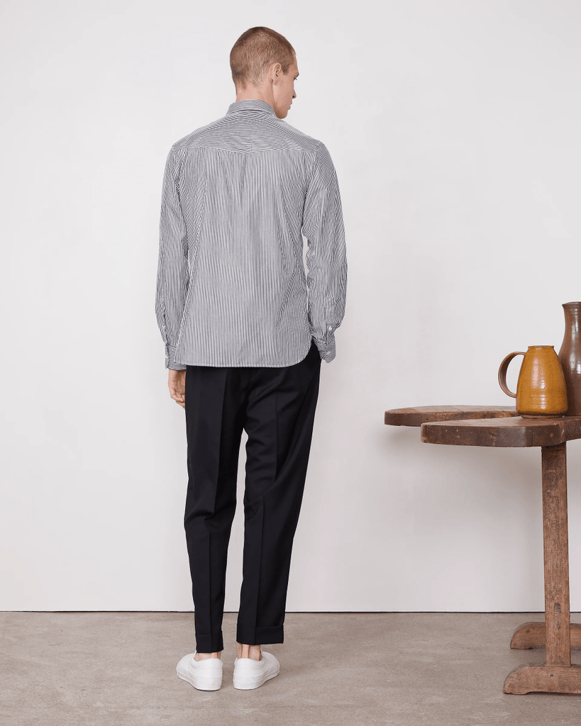 Giacomo Cotton Candy Stripe / Black/White - STER/EO MUCPatterned ShirtsOfficine GénéraleMMulticolor