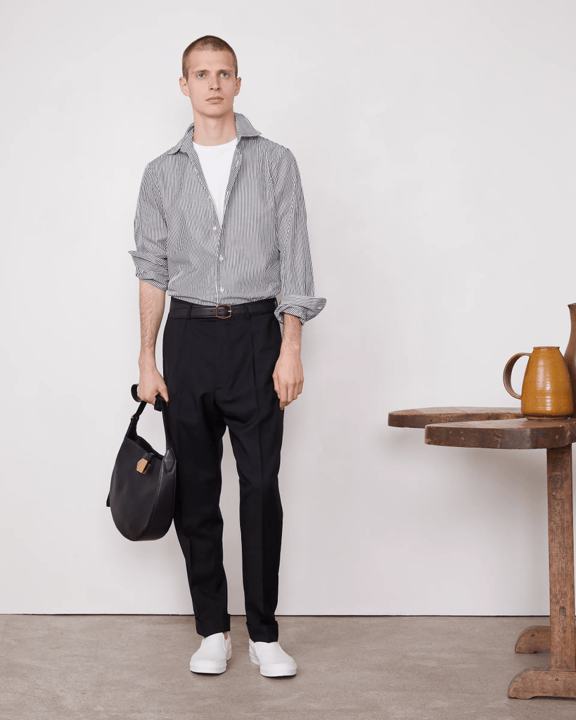 Giacomo Cotton Candy Stripe / Black/White - STER/EO MUCPatterned ShirtsOfficine GénéraleMMulticolor