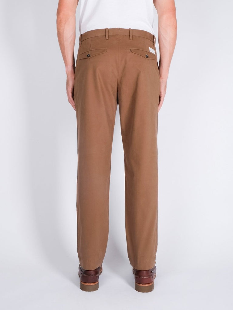 Giove Piatto Slim Pant / Camel - STER/EO MUCTrousersNine in the Morning46Brown