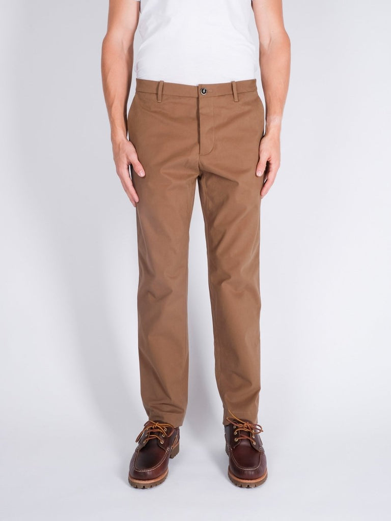 Giove Piatto Slim Pant / Camel - STER/EO MUCTrousersNine in the Morning46Brown