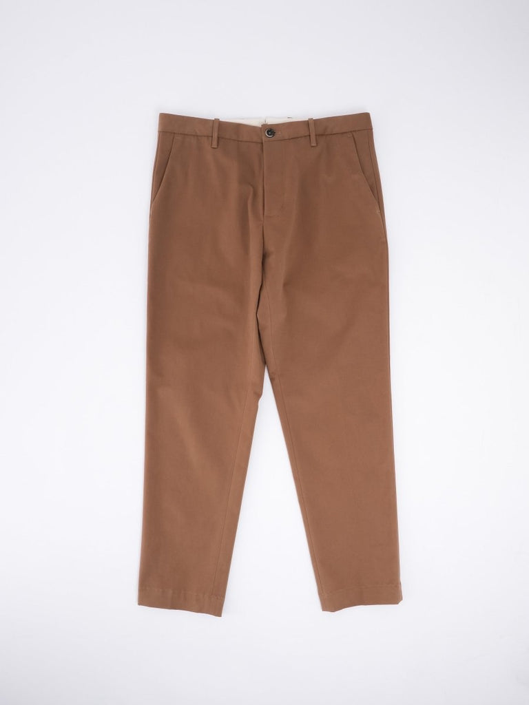 Giove Piatto Slim Pant / Camel - STER/EO MUCTrousersNine in the Morning46Brown