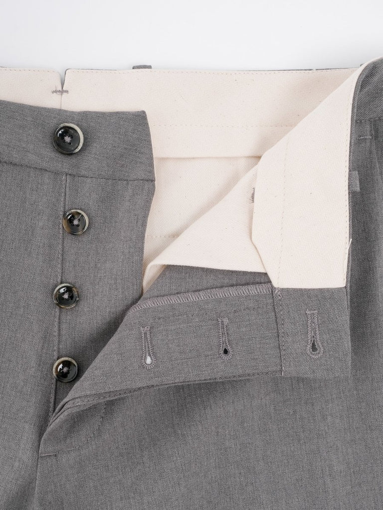 Giove Piatto Slim Wool Pant / Iron - STER/EO MUCTrousersNine in the Morning46Grey