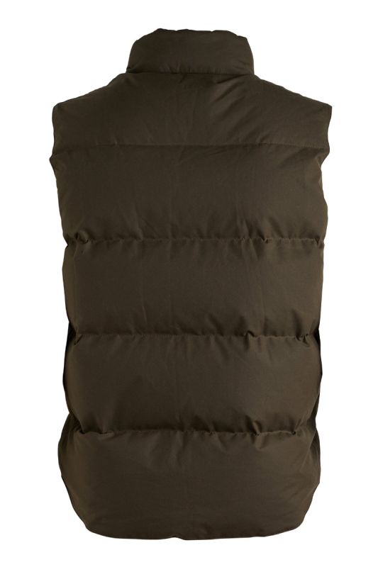 Goose Down Vest / Chocolate - STER/EO MUCVestCeccarelli42Brown