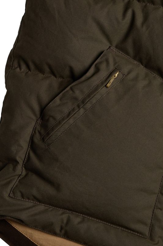 Goose Down Vest / Chocolate - STER/EO MUCVestCeccarelli42Brown