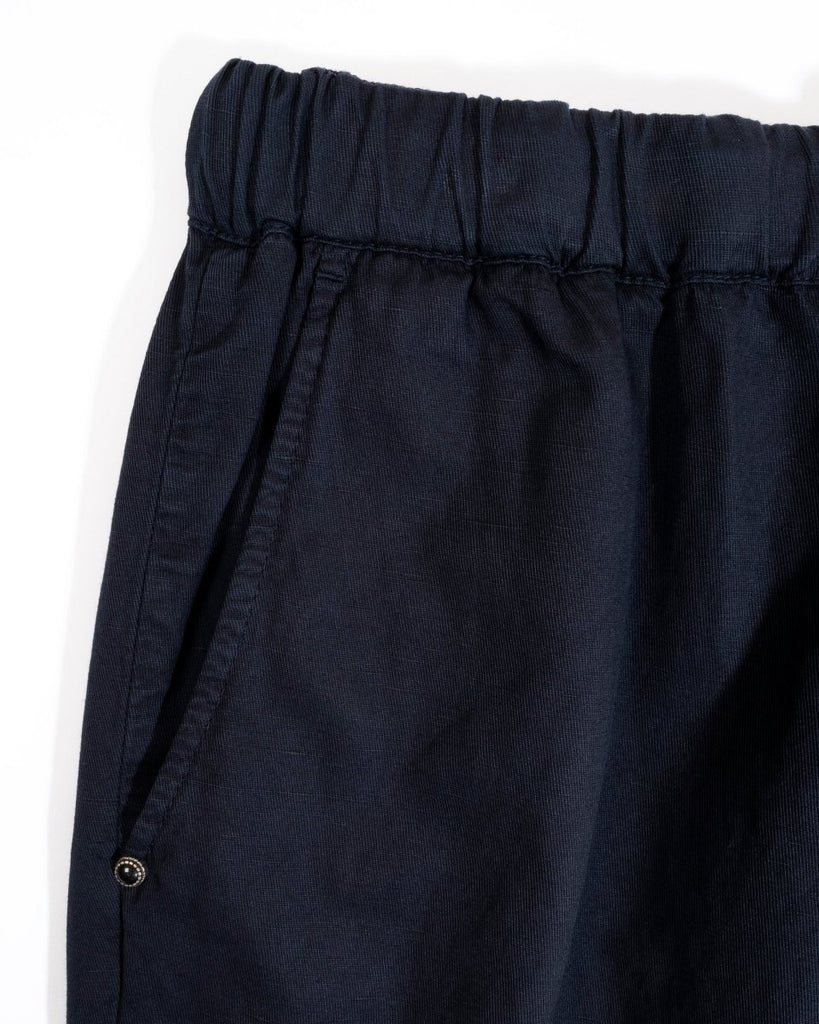 Greg Summer Pant Co/Li / Navy - STER/EO MUCTrousersWhite Sand46Blue