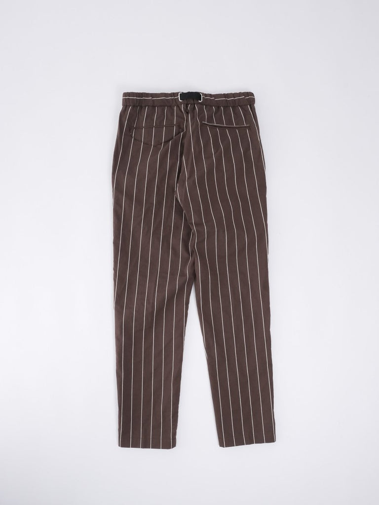 Gregg Stripe Pant / Dark Brown/White - STER/EO MUCTrousersWhite Sand46Brown