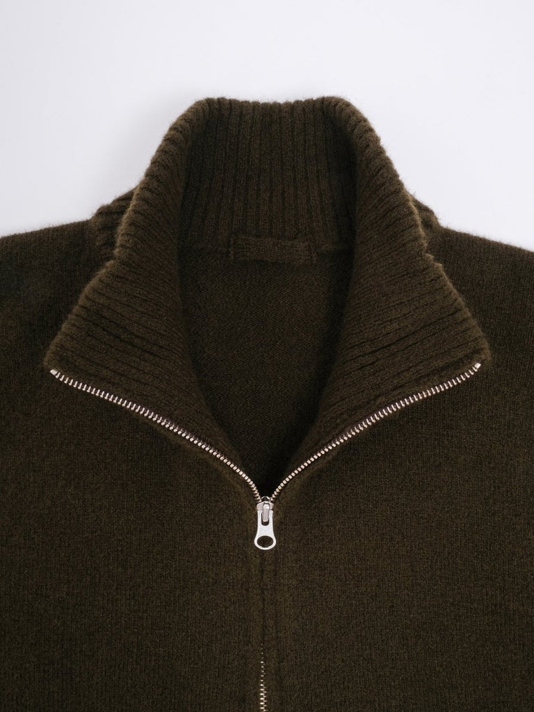 Half Zip / Dark Olive - STER/EO MUCKnitwearTen C48Green
