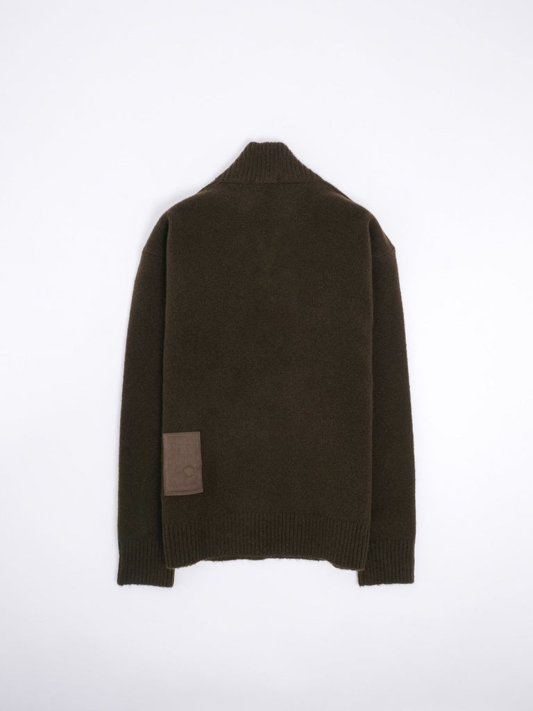Half Zip / Dark Olive - STER/EO MUCKnitwearTen C48Green