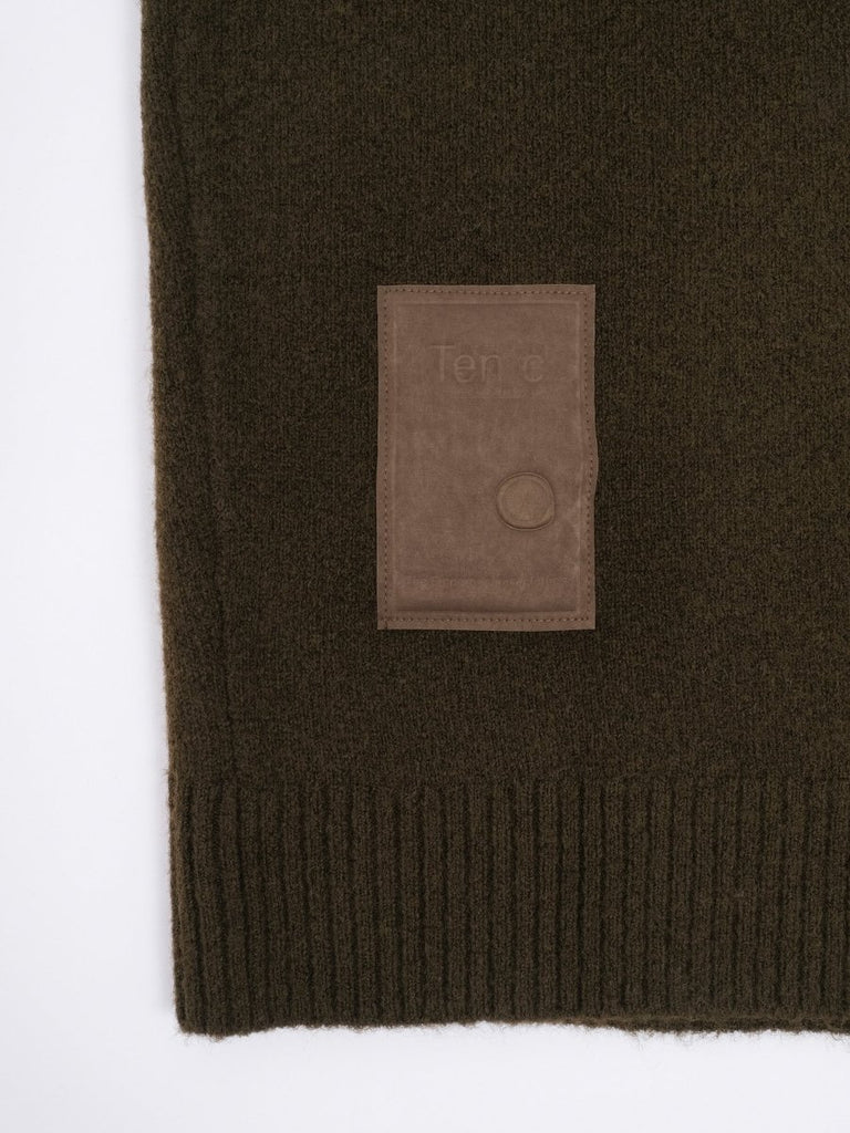 Half Zip / Dark Olive - STER/EO MUCKnitwearTen C48Green