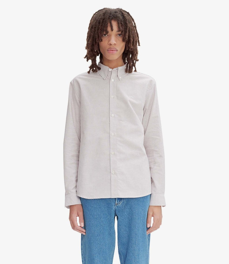Hemd Greg / Bordeaux - STER/EO MUCPatterned ShirtsA.P.C.MWhite
