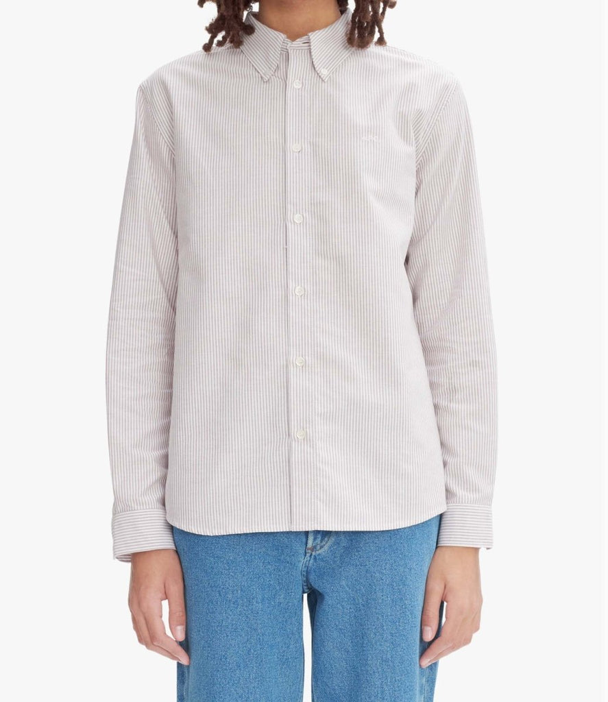 Hemd Greg / Bordeaux - STER/EO MUCPatterned ShirtsA.P.C.MWhite