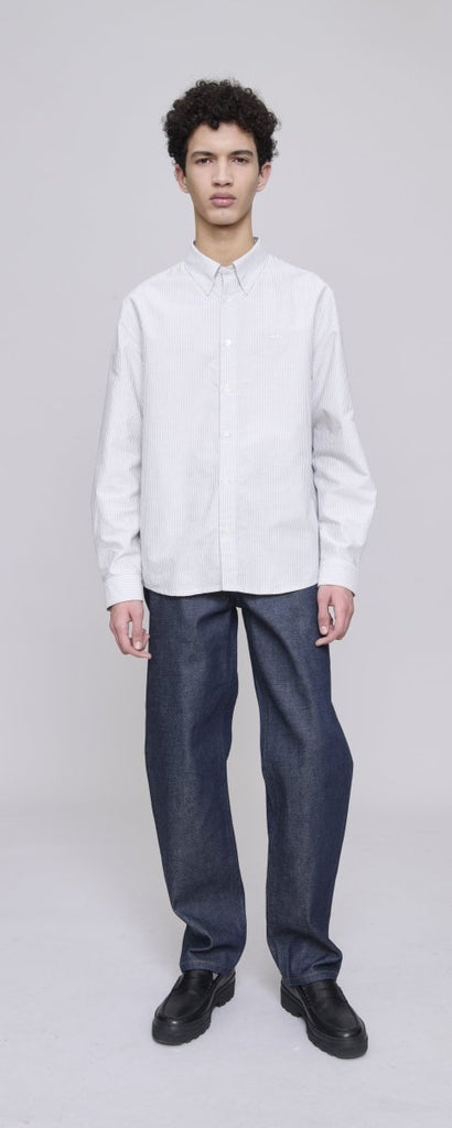 Hemd Greg / Grey - STER/EO MUCPatterned ShirtsA.P.C.MWhite