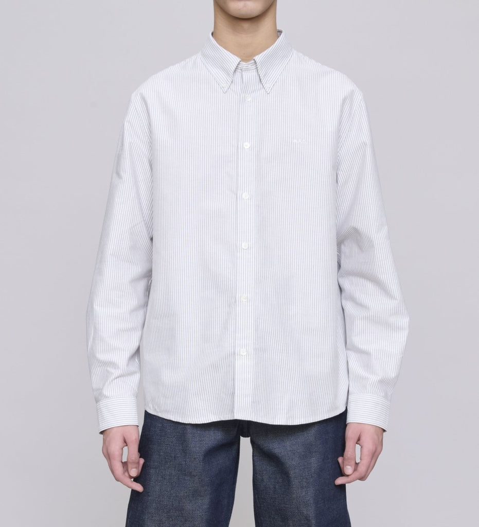 Hemd Greg / Grey - STER/EO MUCPatterned ShirtsA.P.C.MWhite