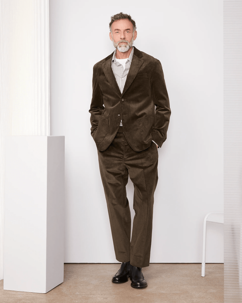 Hoche Pants Corduroy / Olive - STER/EO MUCTrousersOfficine Générale48Green