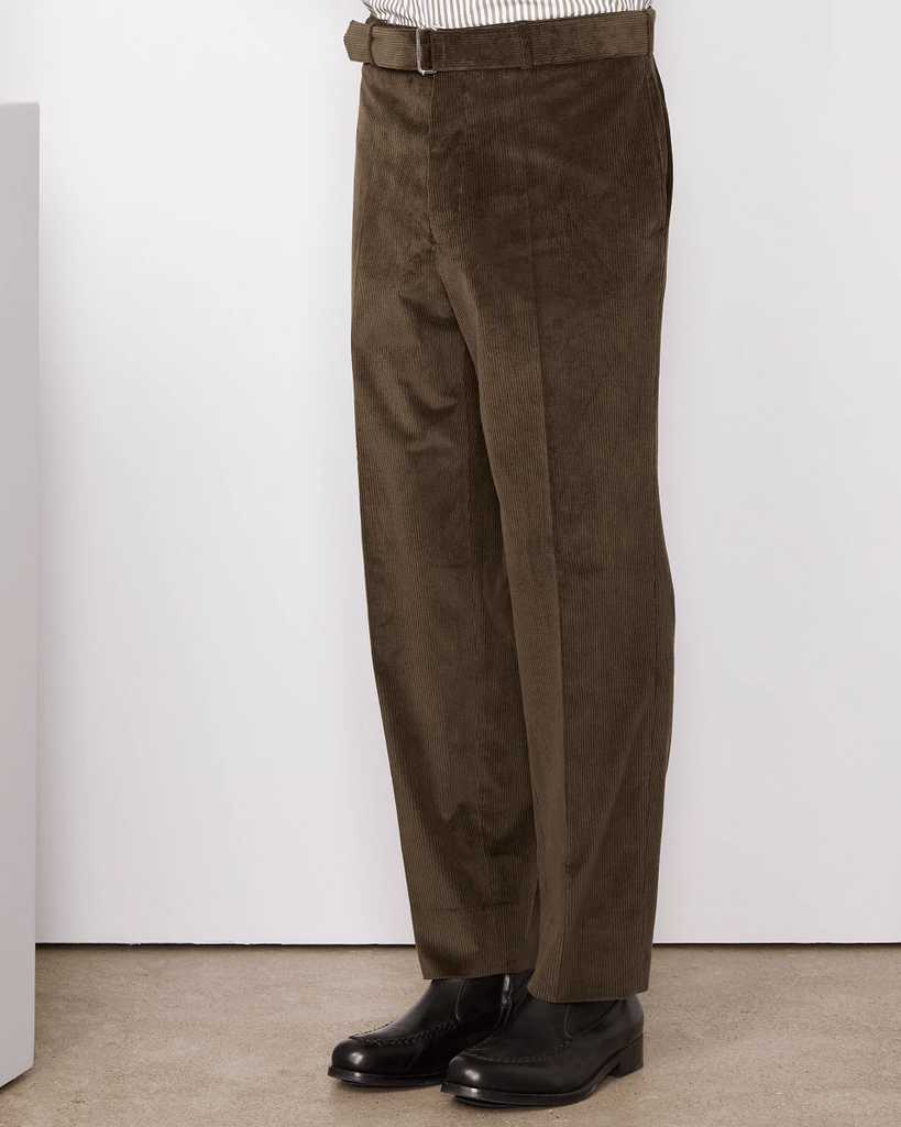 Hoche Pants Corduroy / Olive - STER/EO MUCTrousersOfficine Générale48Green