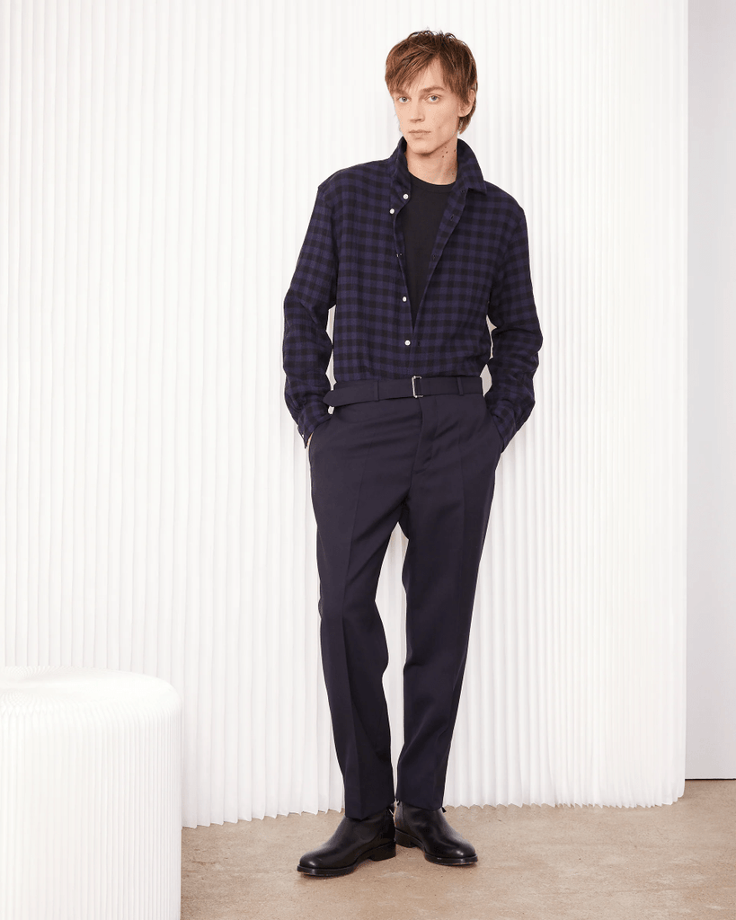 Hoche Pants Italian Fresco Wool / Dark Navy - STER/EO MUCTrousersOfficine Générale48Blue