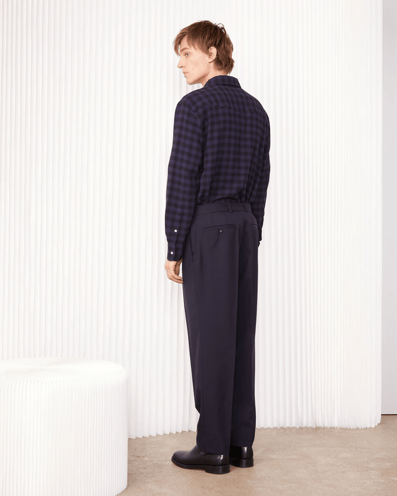 Hoche Pants Italian Fresco Wool / Dark Navy - STER/EO MUCTrousersOfficine Générale48Blue