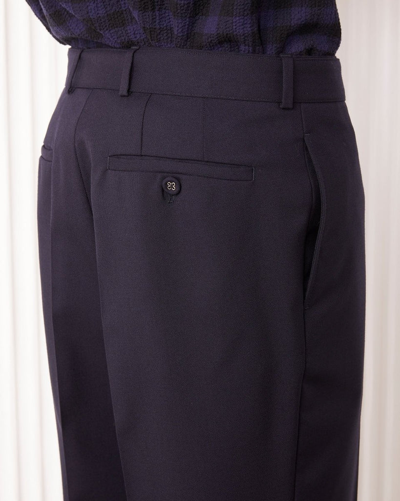 Hoche Pants Italian Fresco Wool / Dark Navy - STER/EO MUCTrousersOfficine Générale48Blue