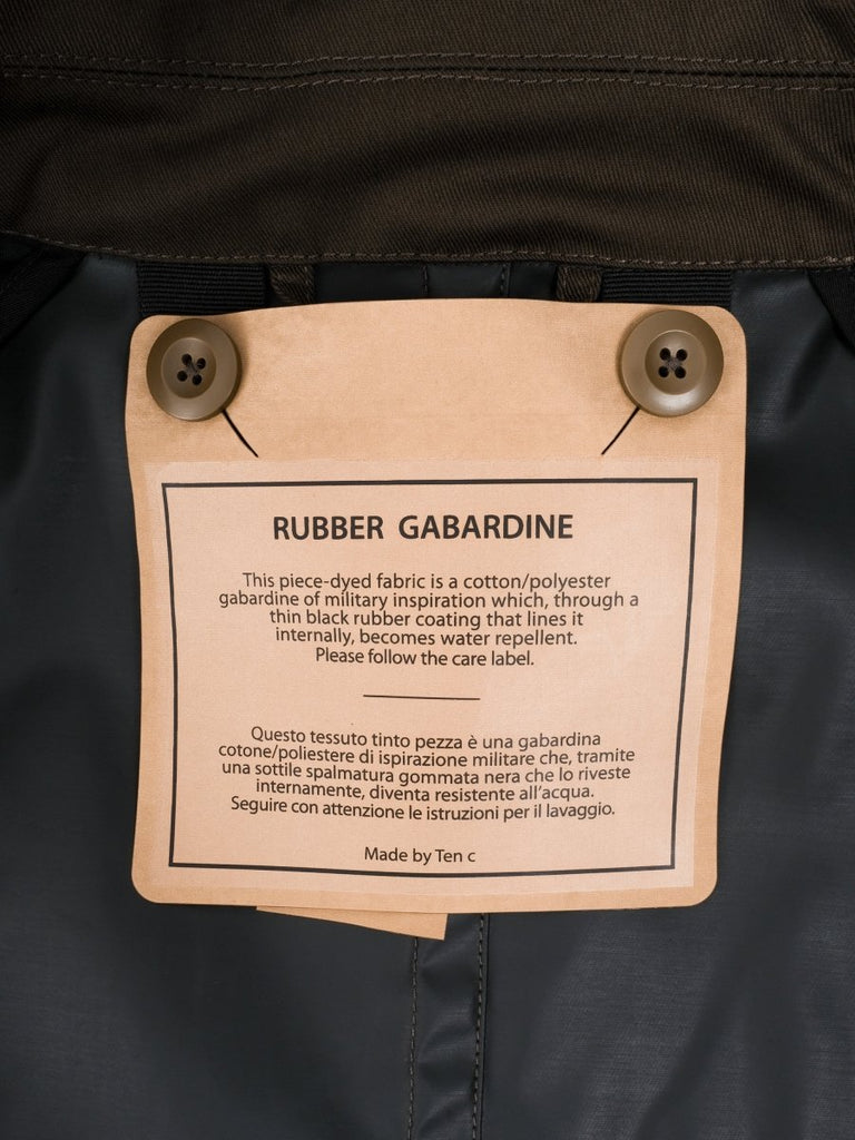 Hooded Overcoat / Dark Olive - STER/EO MUCCoatTen C50Green