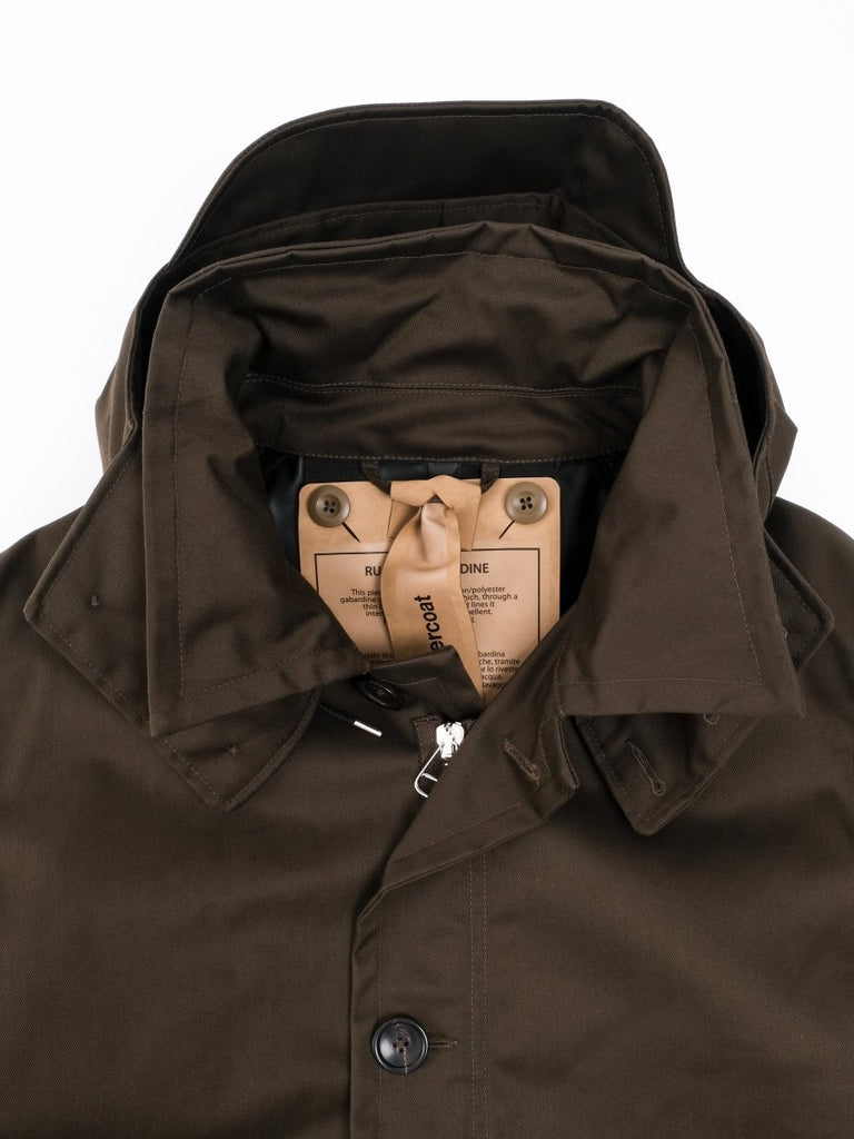 Hooded Overcoat / Dark Olive - STER/EO MUCCoatTen C50Green