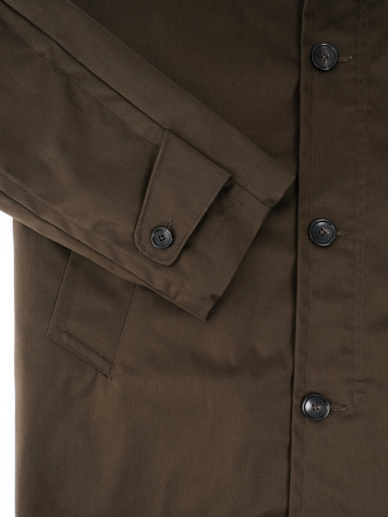 Hooded Overcoat / Dark Olive - STER/EO MUCCoatTen C50Green
