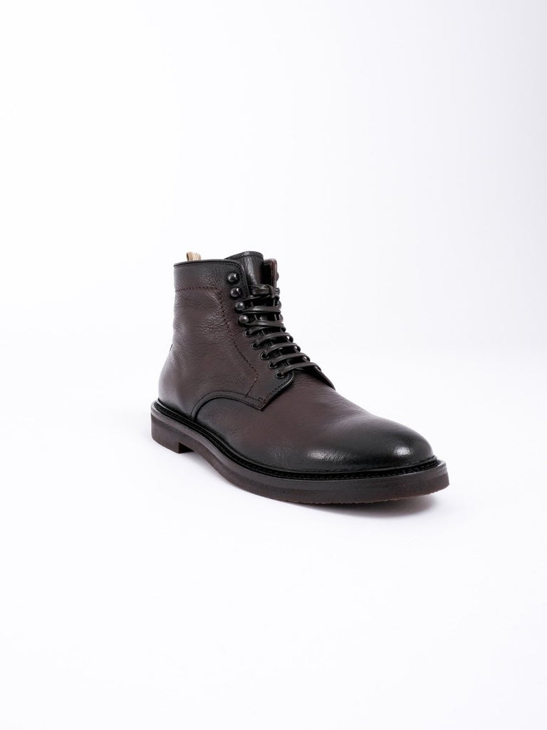 Hopkins Boot Flexi Aero Deer / Ebano - STER/EO MUCLace - Up BootsOfficine Creative41Brown