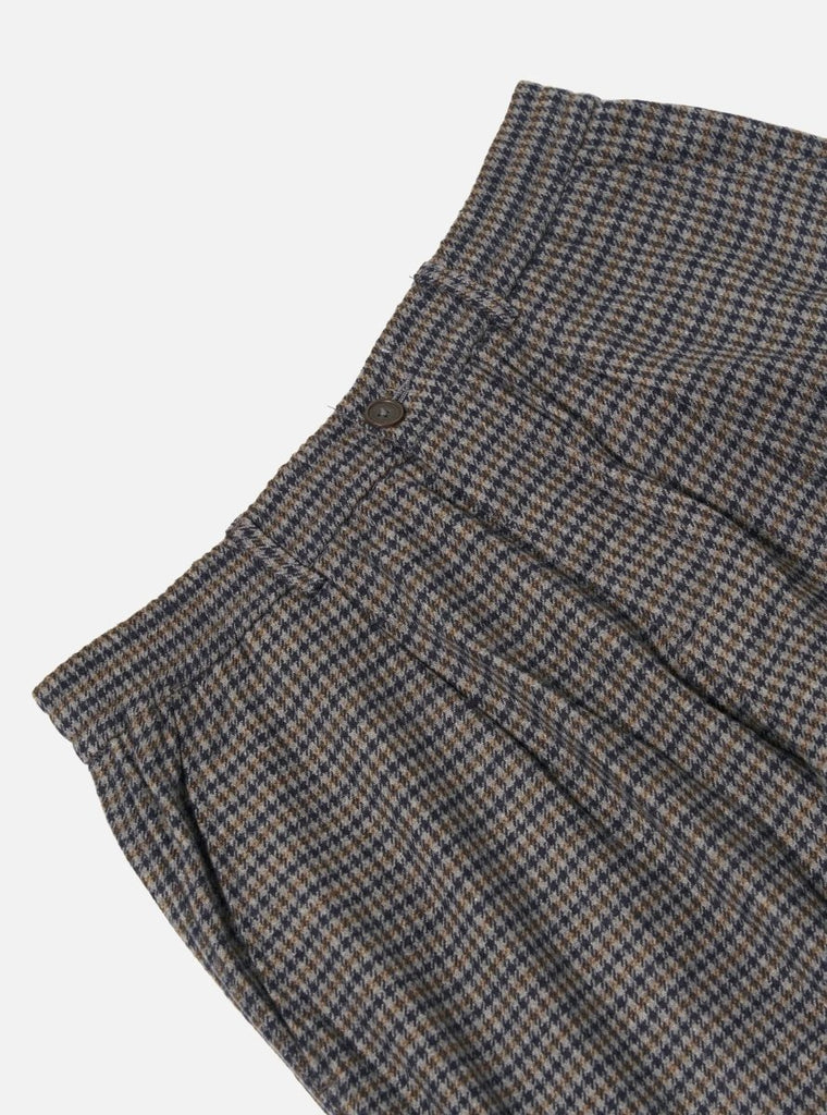 Houndstooth Wool Oxford Pant / Charcoal - STER/EO MUCTrousersUniversal Works30Grey
