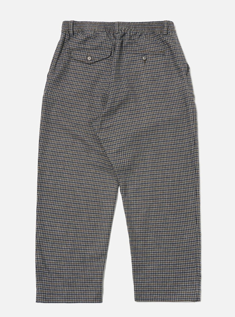 Houndstooth Wool Oxford Pant / Charcoal - STER/EO MUCTrousersUniversal Works30Grey