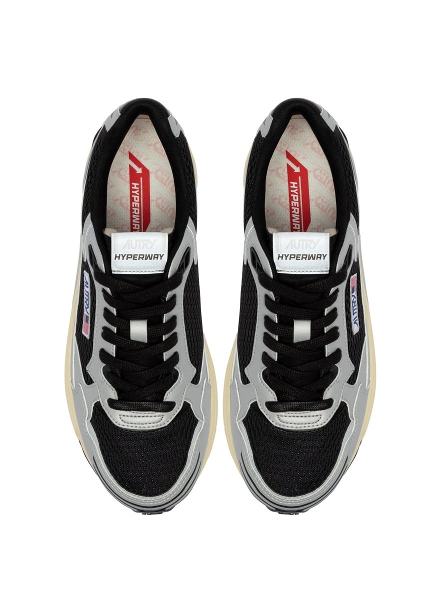 Hyperway Low Mesh Mirror / Silver/Black/Black - STER/EO MUCSneakerAutry41Black