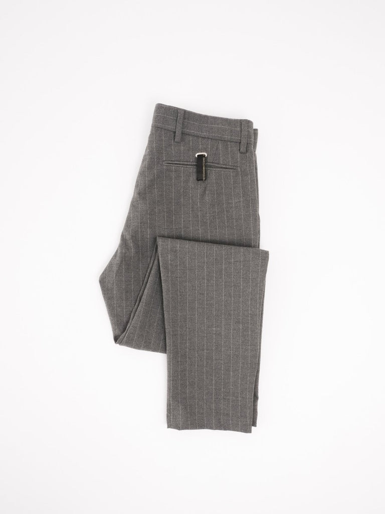 Jack Flannel Chalk Stripes / Grey - STER/EO MUCTrousersWhite Sand46Grey