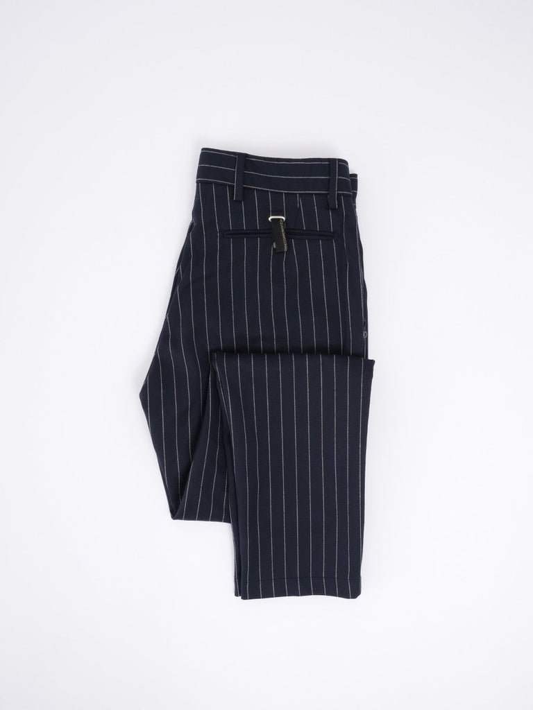Jack Flannel Chalk Stripes / Navy - STER/EO MUCTrousersWhite Sand46Blue
