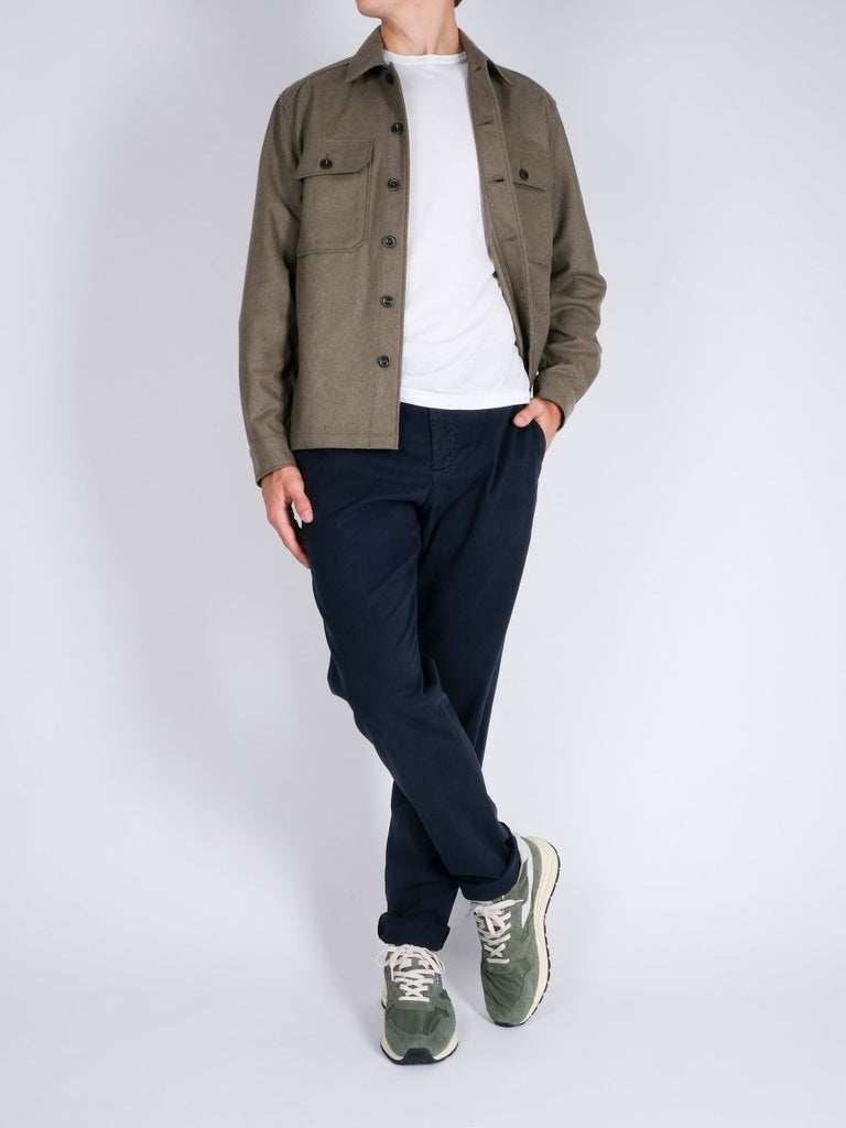Jack Twill Pant / Navy - STER/EO MUCTrousersWhite Sand46Blue